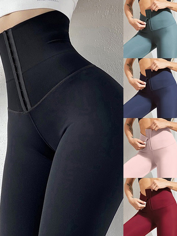 High Waist Compression Yoga Leggings for Women