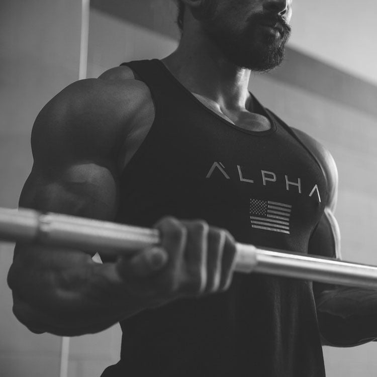 Summer Workout Tank Top for Men - Muscle Fit