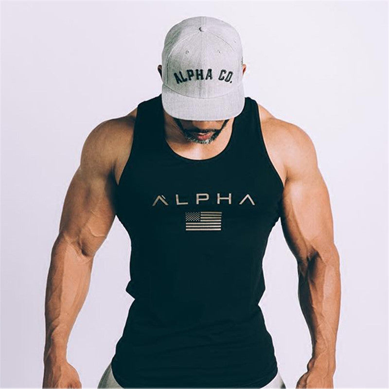 Summer Workout Tank Top for Men - Muscle Fit