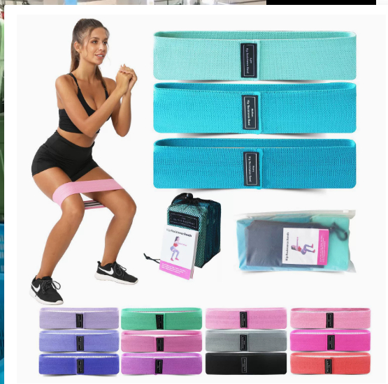 Fabric resistance bands